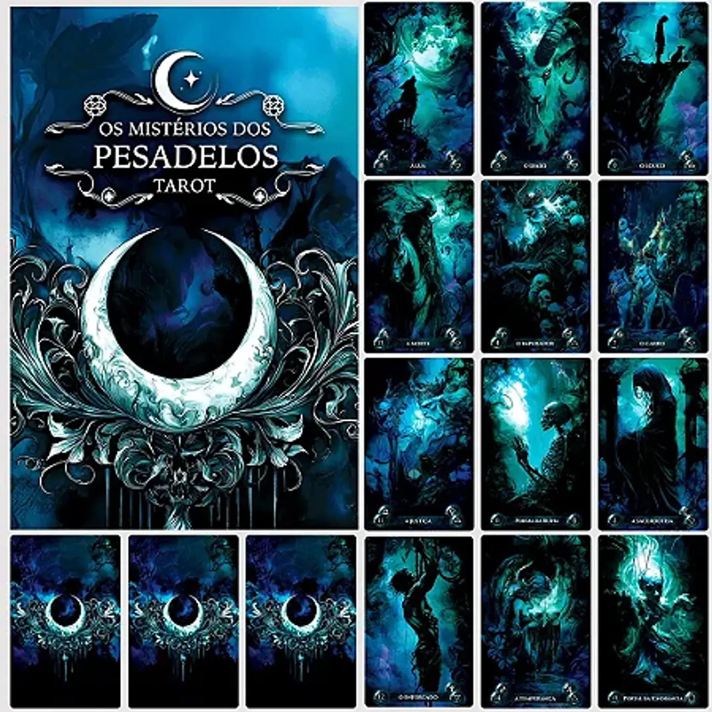 Baralho de Tarot Os Mistérios dos Pesadelos 2