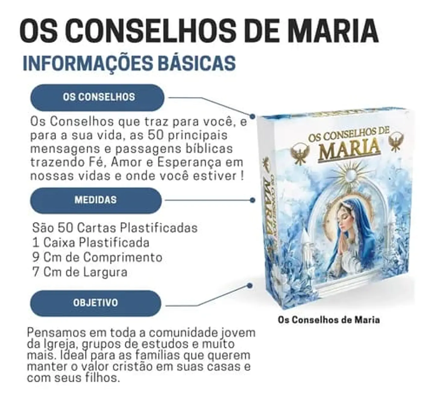 Os Conselhos de Maria - 50 mensagens 3