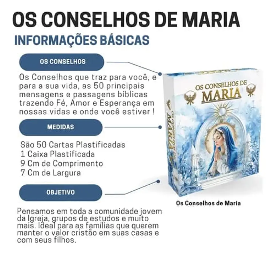Os Conselhos de Maria - 50 mensagens 3