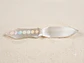 Punhal (Athame) de Selenite 7 Chakras - Thumbnail 1