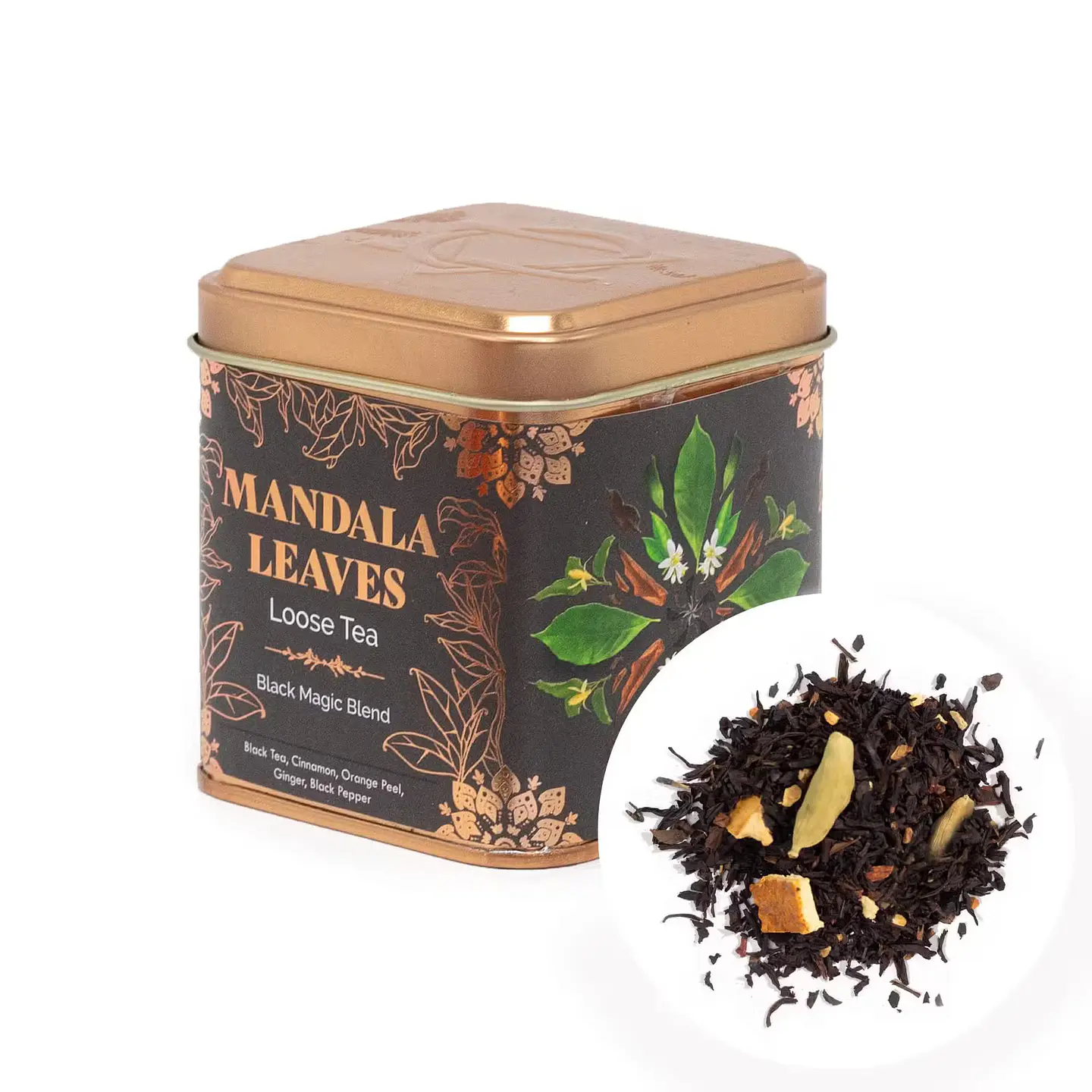 Chá Artesanal Orgânico Black Magic Blend 2