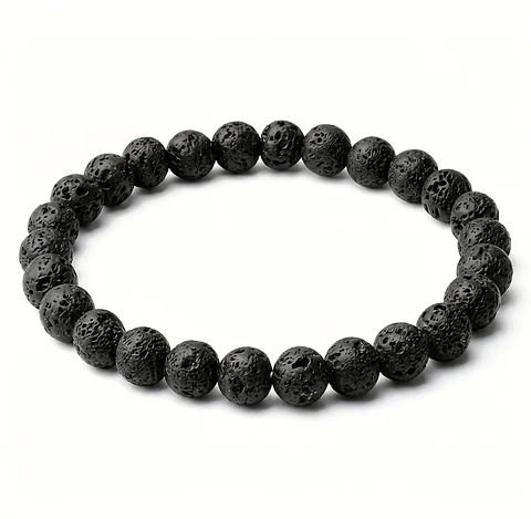 Pulseira de Lava Vulcânica