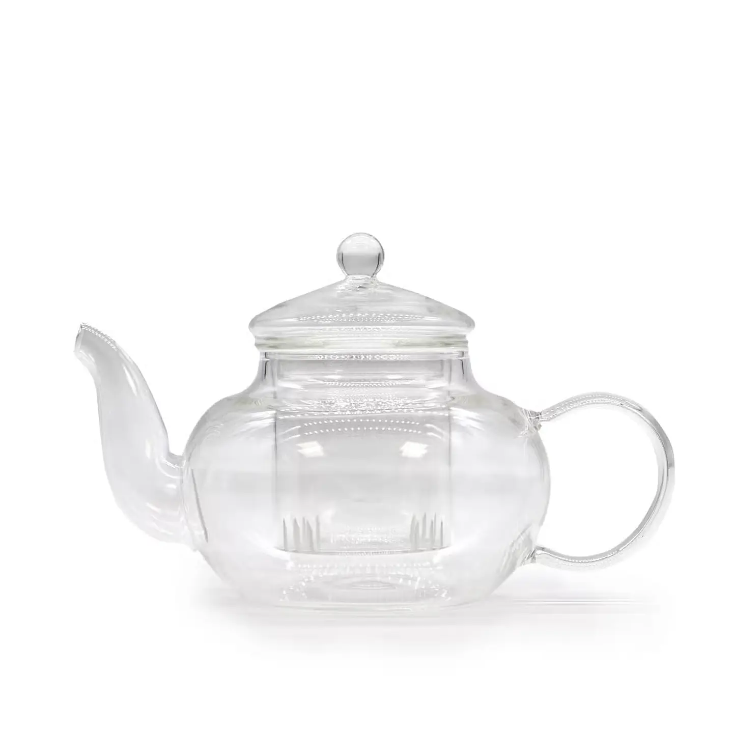 Bule com Infusor de Vidro - Pérola Redonda 400ml 1