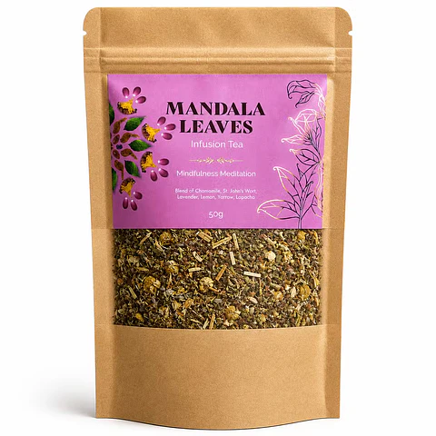 Chá Artesanal Orgânico Mindfulness Meditation - 50grs