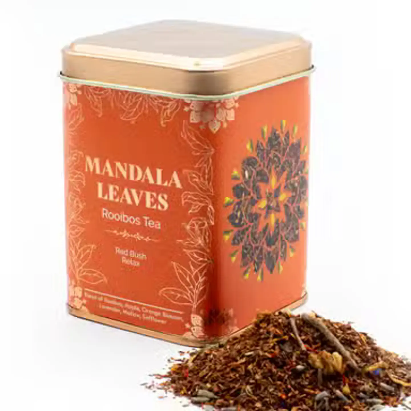 Chá Artesanal Orgânico Red Bush Relax - 50grs 1
