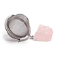 Coador de Chá com Pedra Natural - Quartzo Rosa - Miniatura 2