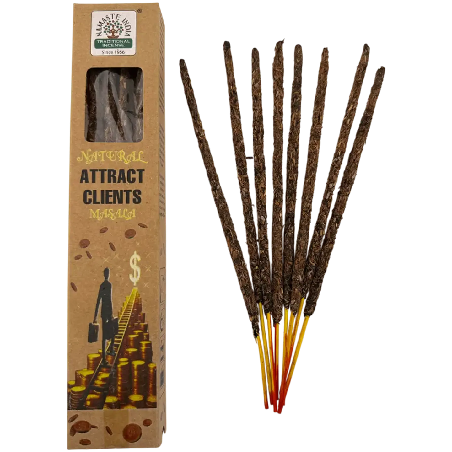 Incenso Natural Masala Namaste India - Atrai Clientes 2