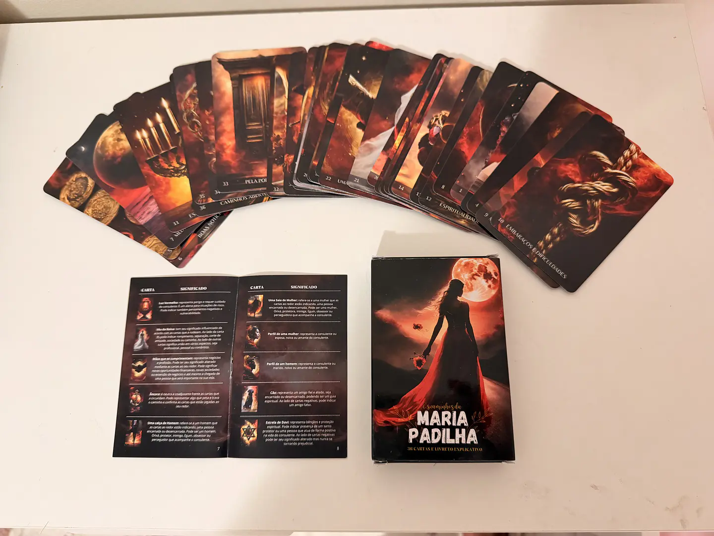 Baralho Os Caminhos de Maria Padilha 1
