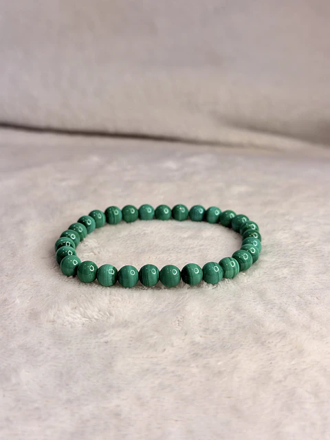 Pulseira de Malaquite do Congo 6mm