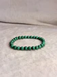 Pulseira de Malaquite do Congo 6mm - Thumbnail 1