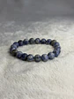 Pulseira de Sodalite 8 mm – Autoconhecimento e Intuição - Thumbnail 1