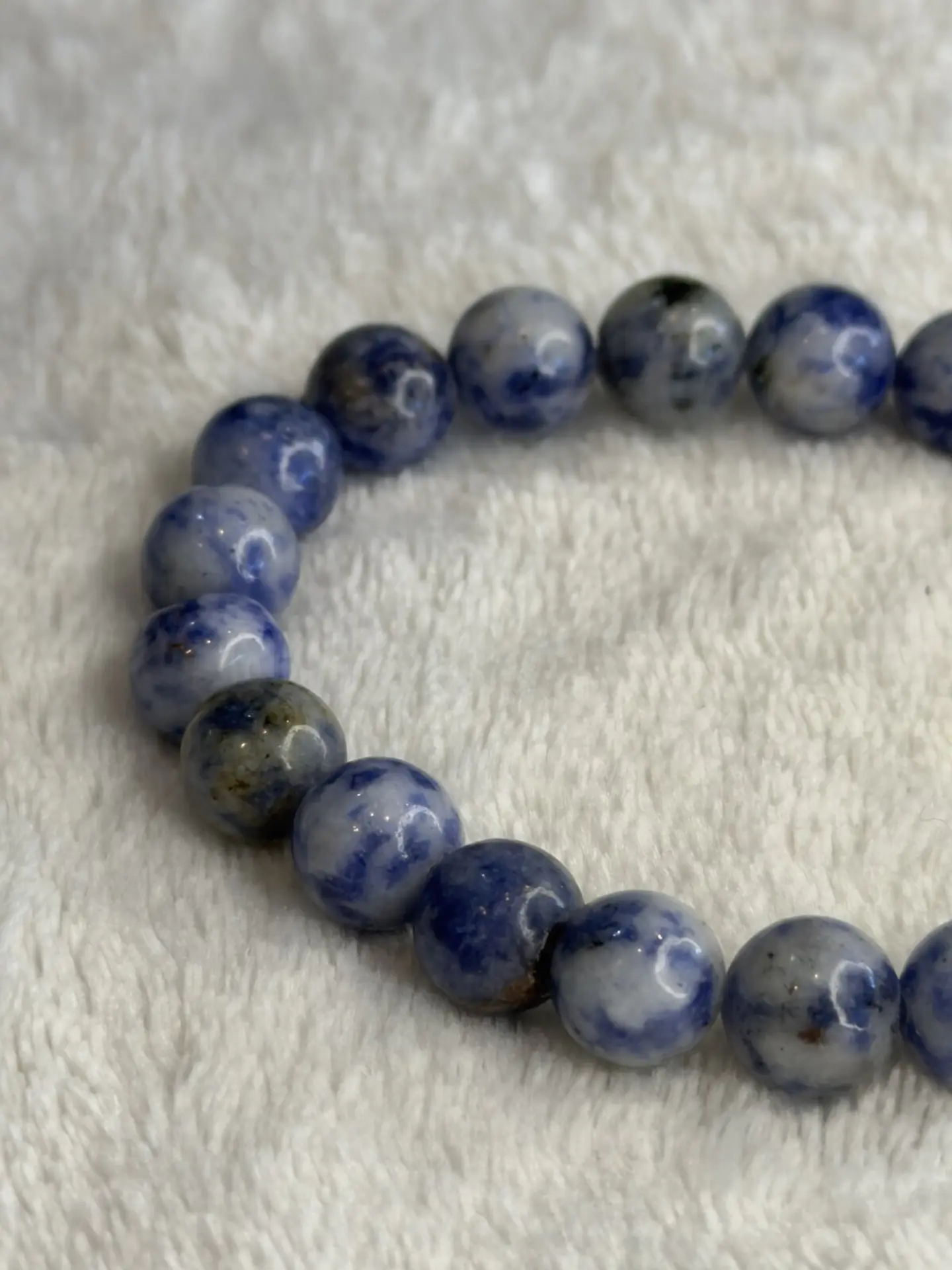 Pulseira de Sodalite 8 mm – Autoconhecimento e Intuição 3