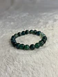 Pulseira de Ágata Verde 8 mm – Prosperidade e Abre Caminhos - Thumbnail 1
