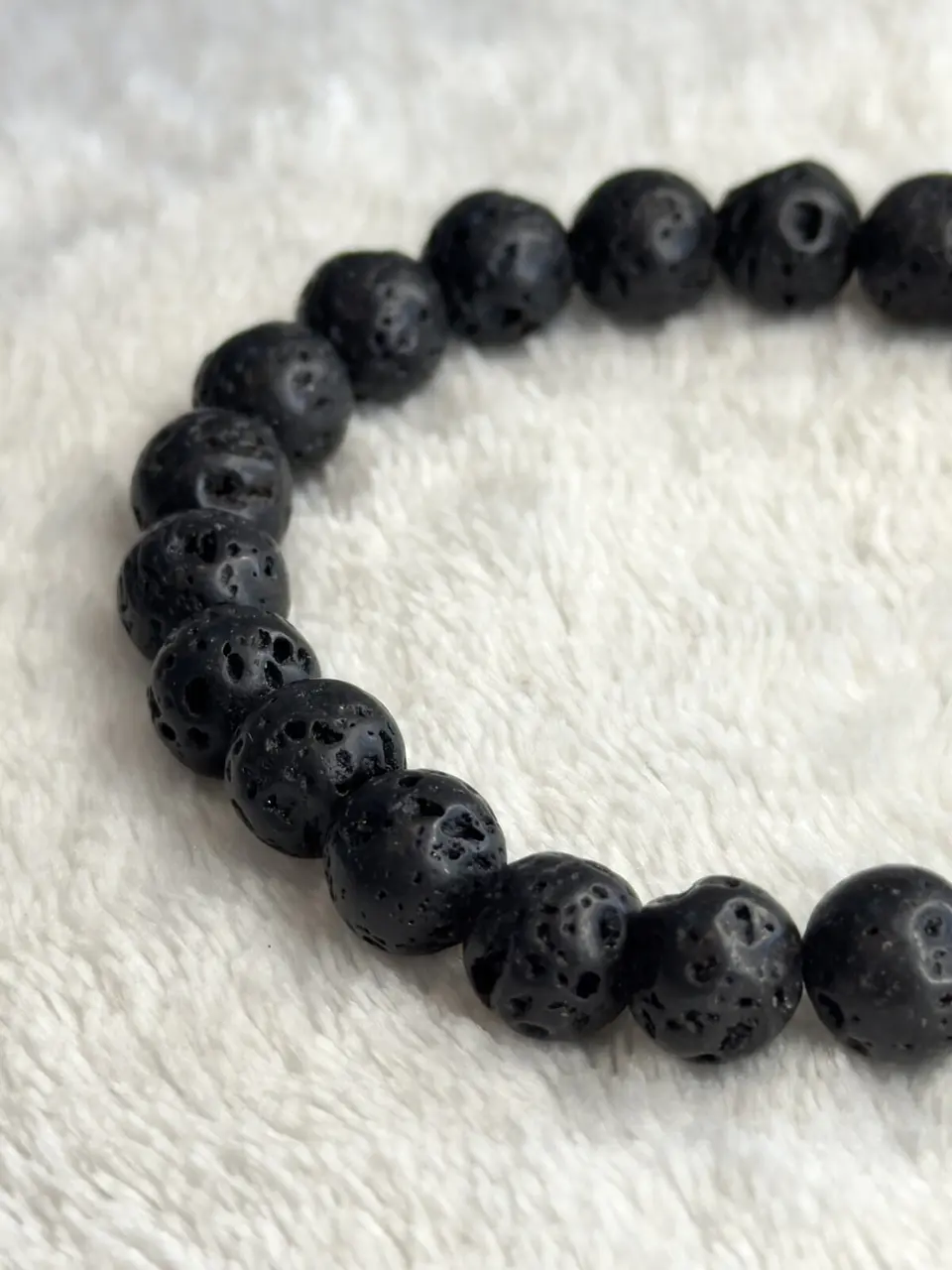 Pulseira de Pedra de Lava 8 mm – Proteção 2