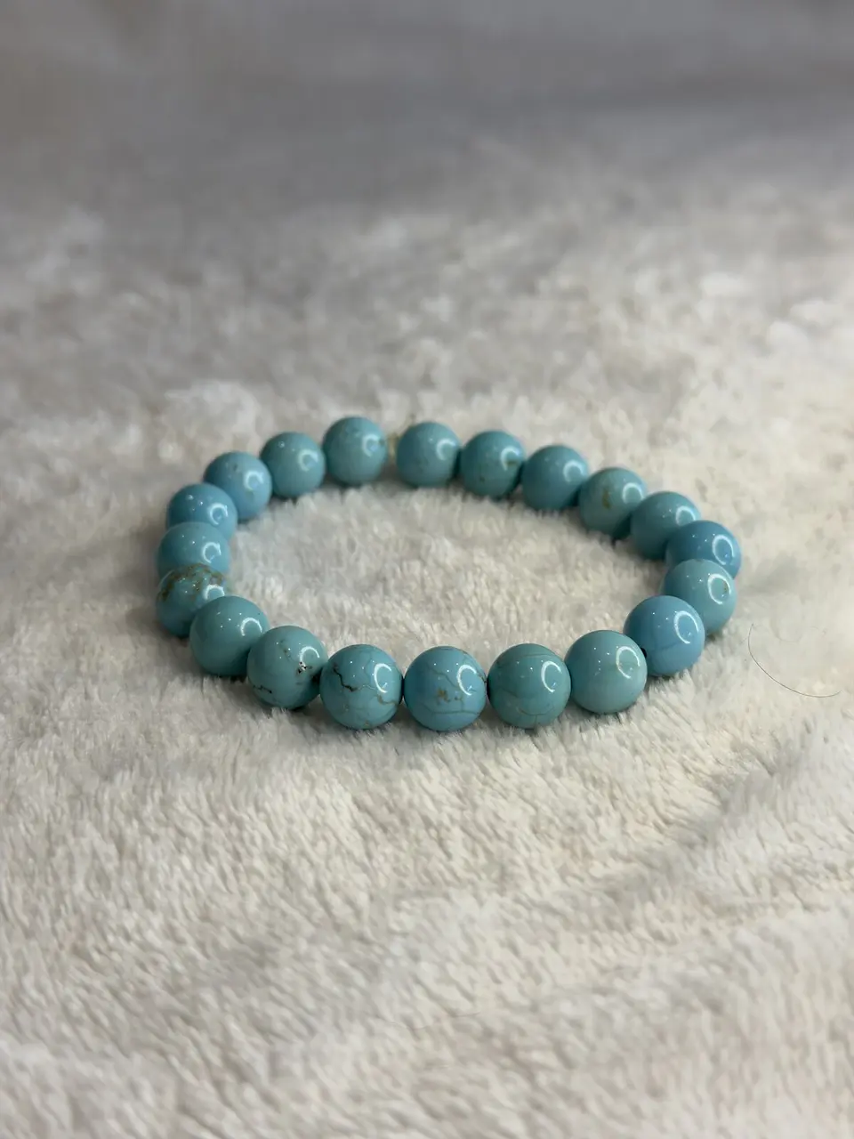Pulseira de Turquesa 8 mm – Proteção 1