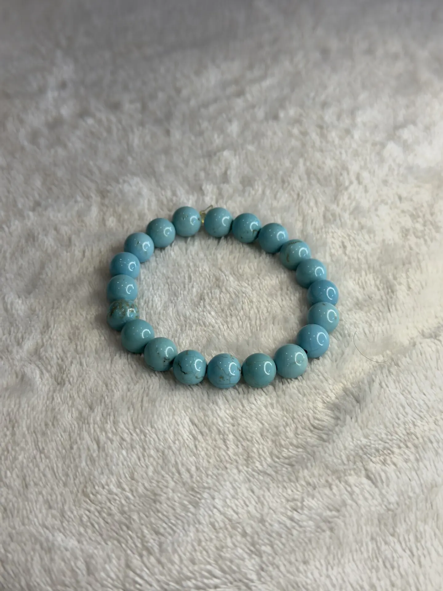 Pulseira de Turquesa 8 mm – Proteção 3