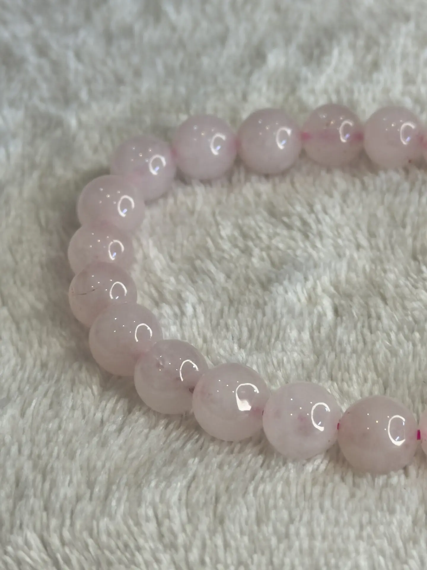Pulseira de Quartzo Rosa 8 mm – Amor e Harmonia 2