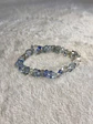 Pulseira de Quartzo Azul Tingido em Lascas – Meditação e Calma - Thumbnail 3