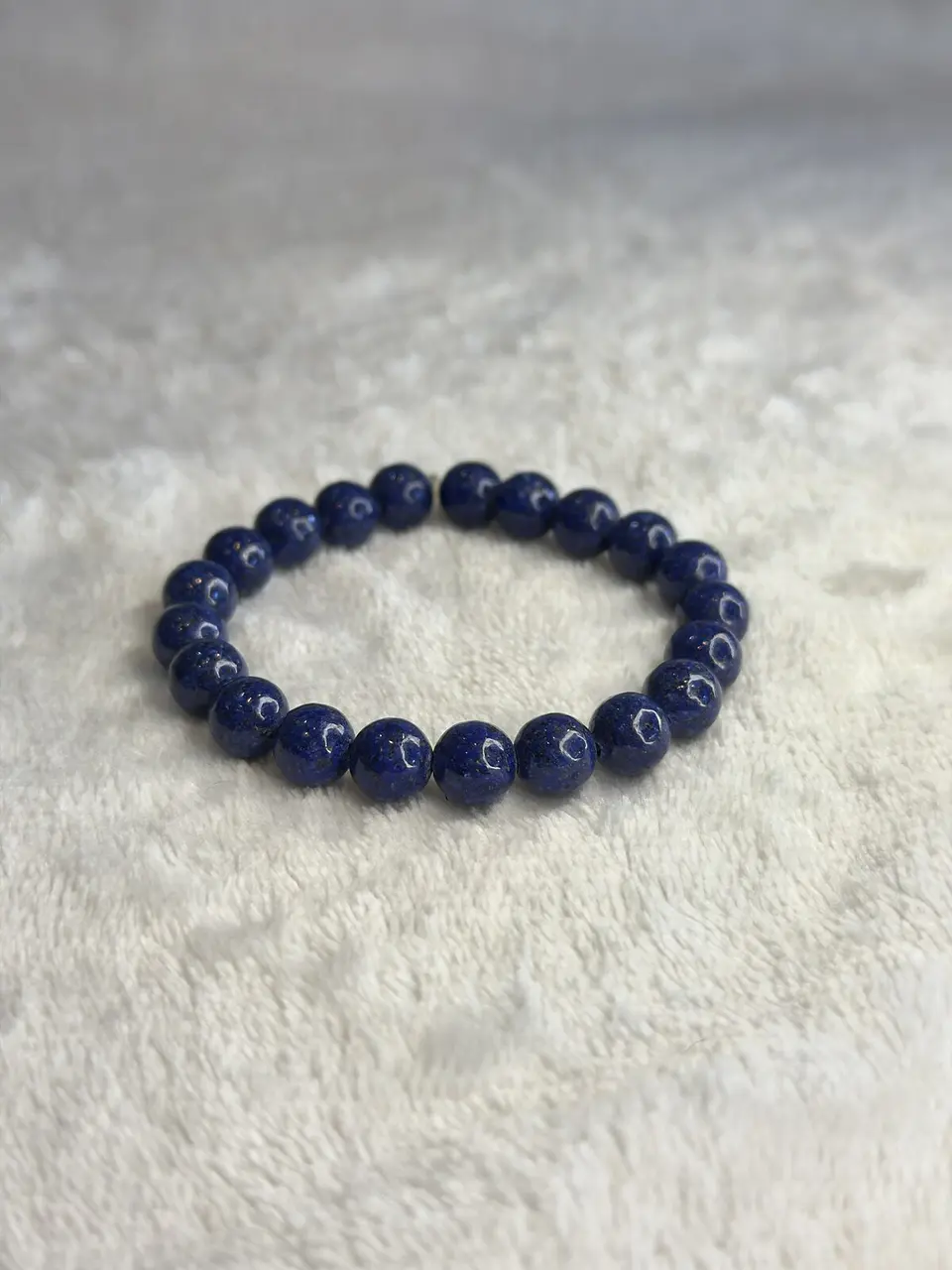 Pulseira de Lápis-Lazúli 8 mm – Autoconhecimento e Intuição 1