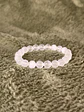 Pulseira de Selenite 8 mm – Limpeza Energética - Thumbnail 3