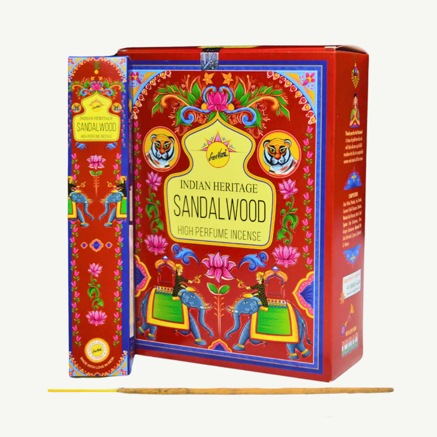 Incenso de Sândalo Sree Vani Indian Heritage – Meditação e Calma 3