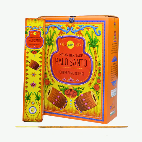 Incenso de Palo Santo Sree Vani Indian Heritage – Limpeza Energética
