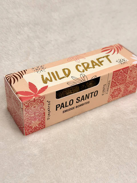 Bombitas de Defumação de Palo Santo Wild Craft – Limpeza Energética