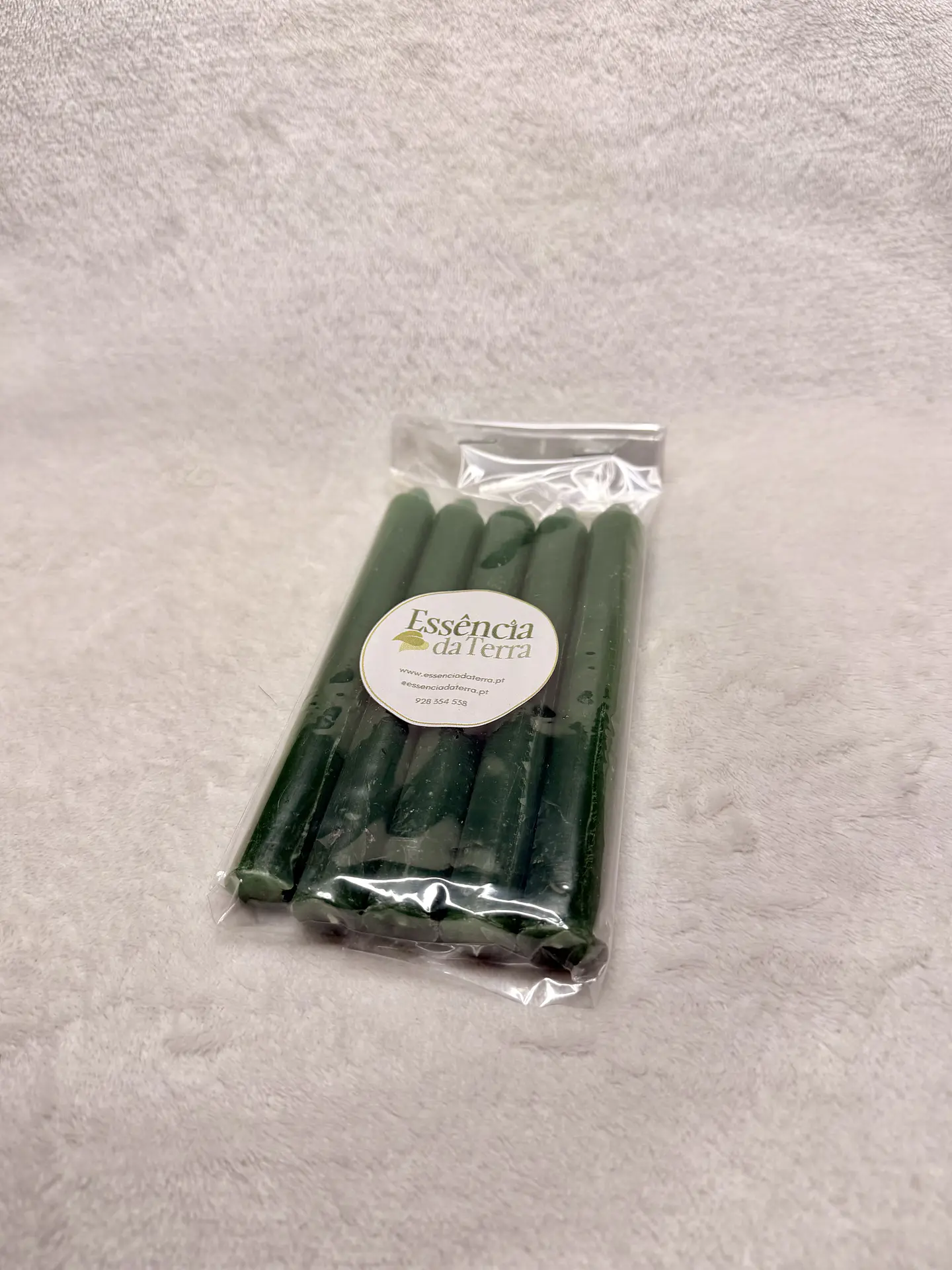 Vela Verde 14cm – Prosperidade 1