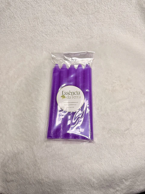 Vela Roxa 14cm – Transmutação