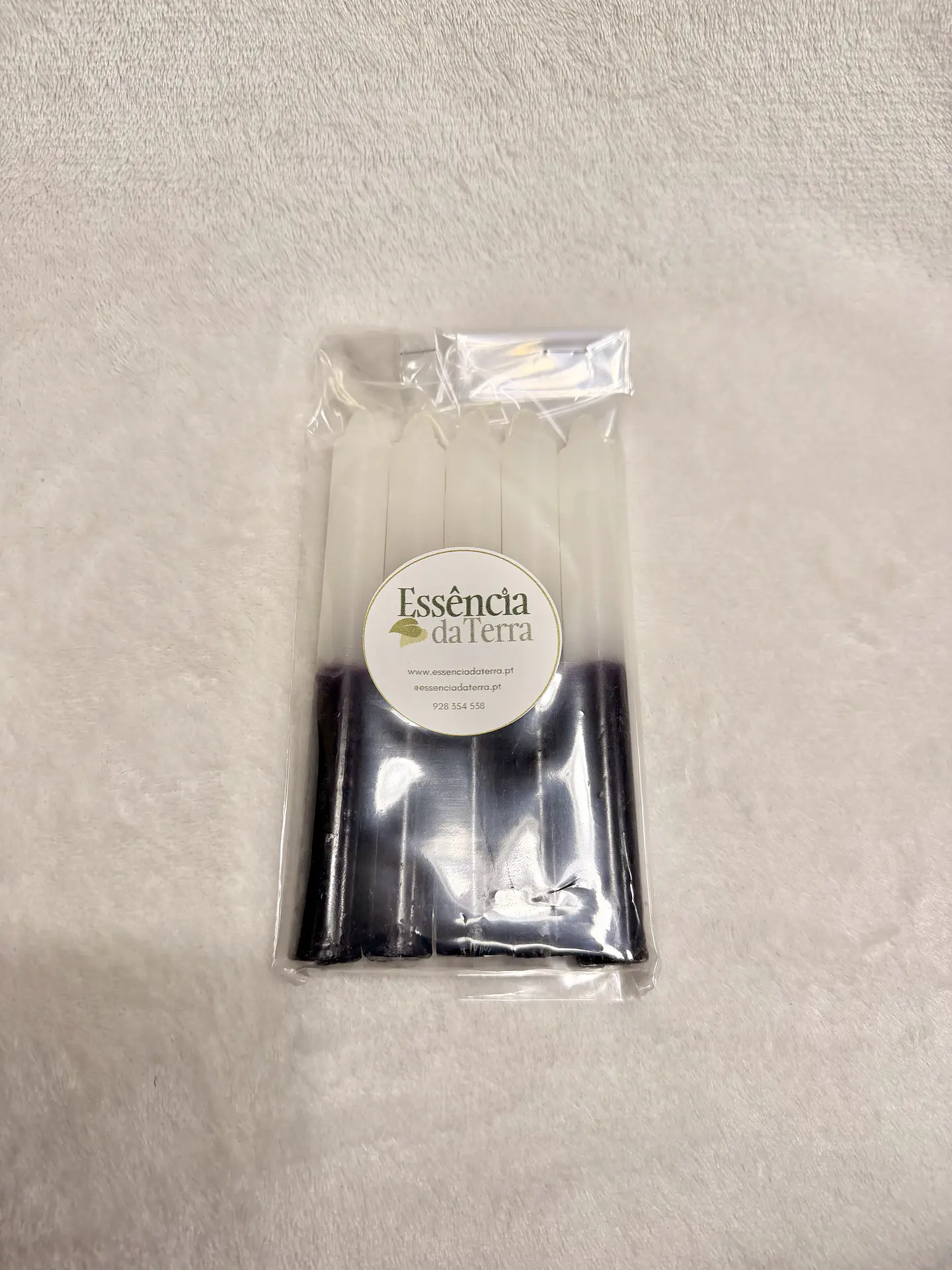 Vela Preta e Branca 14cm – Proteção 2