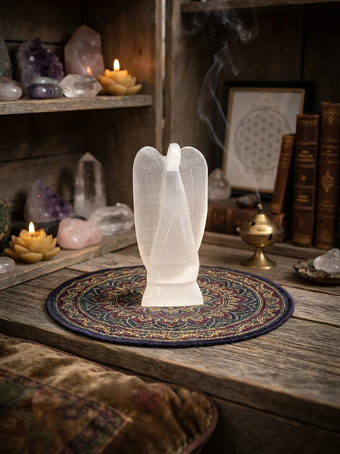 Anjo da Guarda de Selenite – Proteção