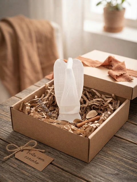 Anjo da Guarda de Selenite – Proteção