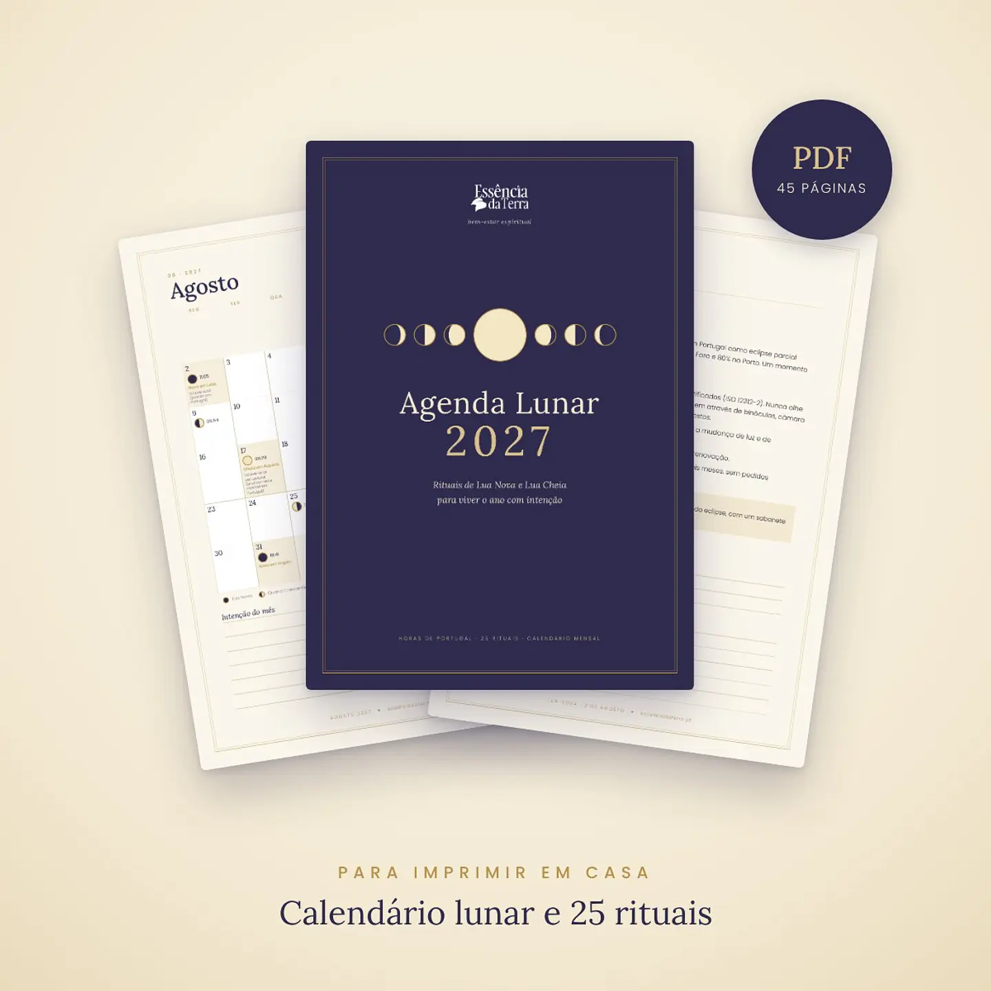 Agenda Lunar 2027 (PDF) – Calendário Lunar e Rituais 1