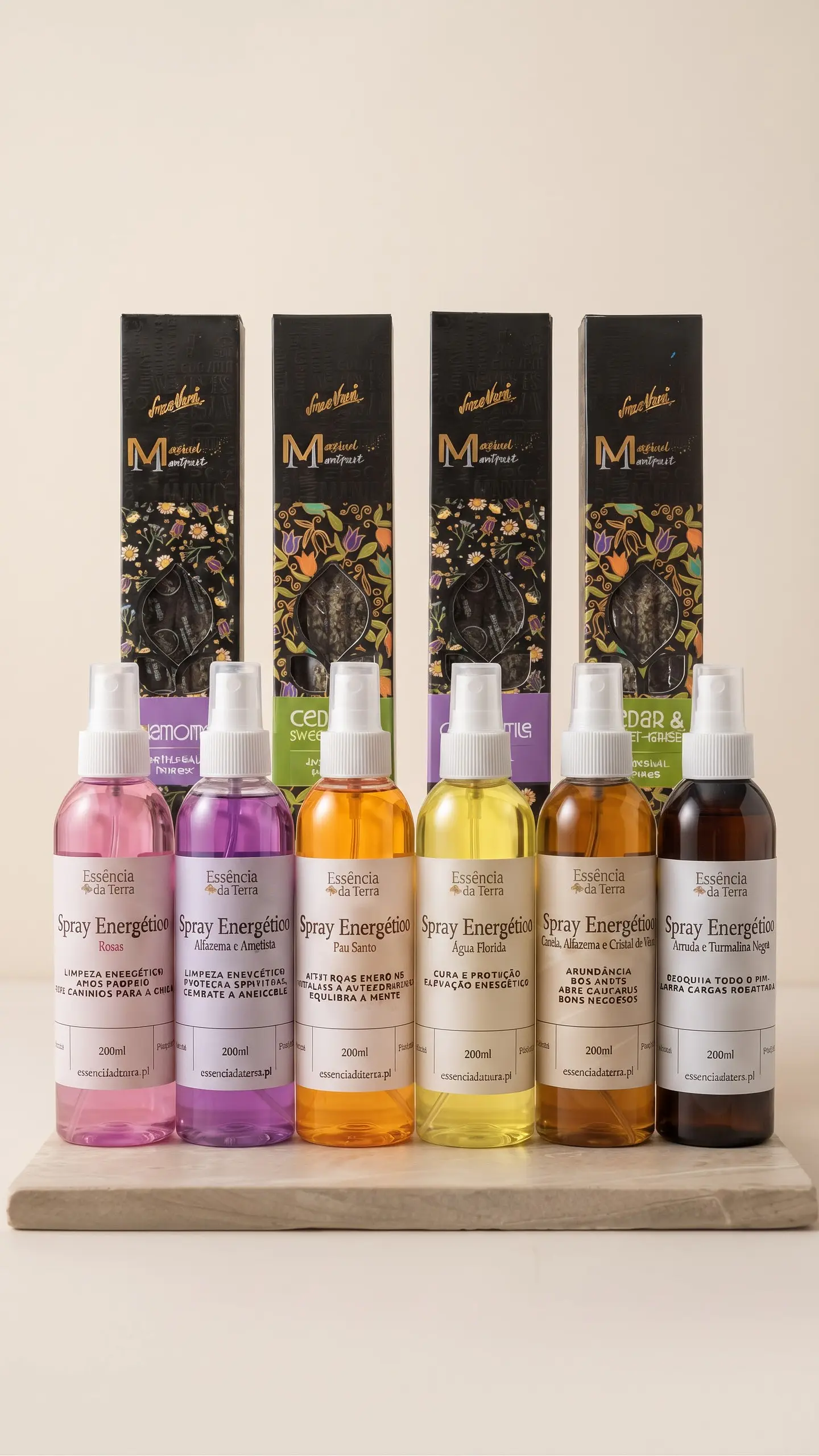 Kit Essencial – Spray Energético + Incenso de Intenção 1
