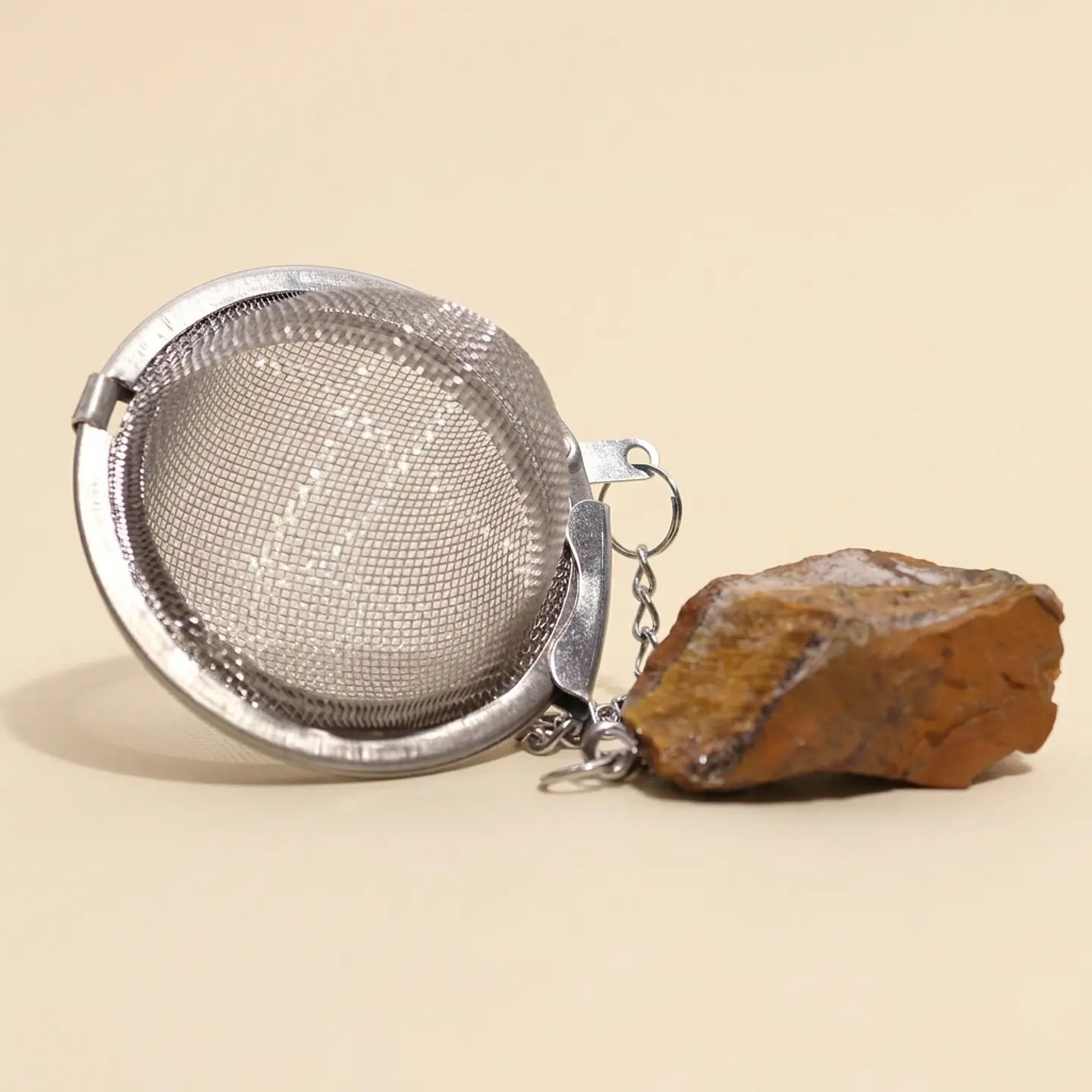 Coador de Chá com Pedra de Olho de Tigre – Proteção 2