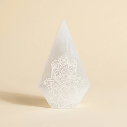 Torre de Selenite Mão de Fátima – Proteção