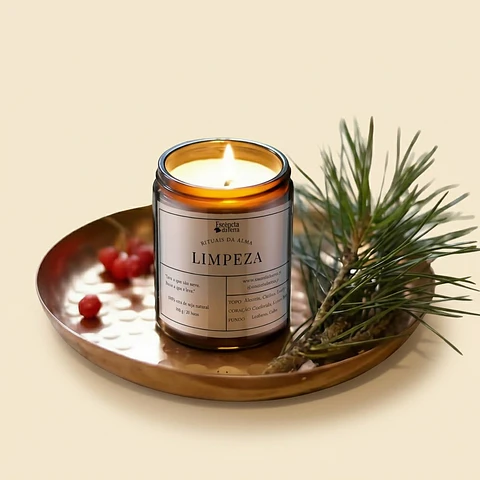 Vela Rituais da Alma Limpeza – Limpeza Energética