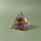 Pirâmide de Orgonite de Ametista com Flor de Lótus – Meditação e Calma - Thumbnail 1