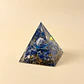 Pirâmide de Orgonite de Sodalite com Lótus Azul – Meditação e Calma - Thumbnail 1