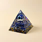 Pirâmide de Orgonite Mão de Fátima e Olho Turco – Proteção do Lar - Thumbnail 2
