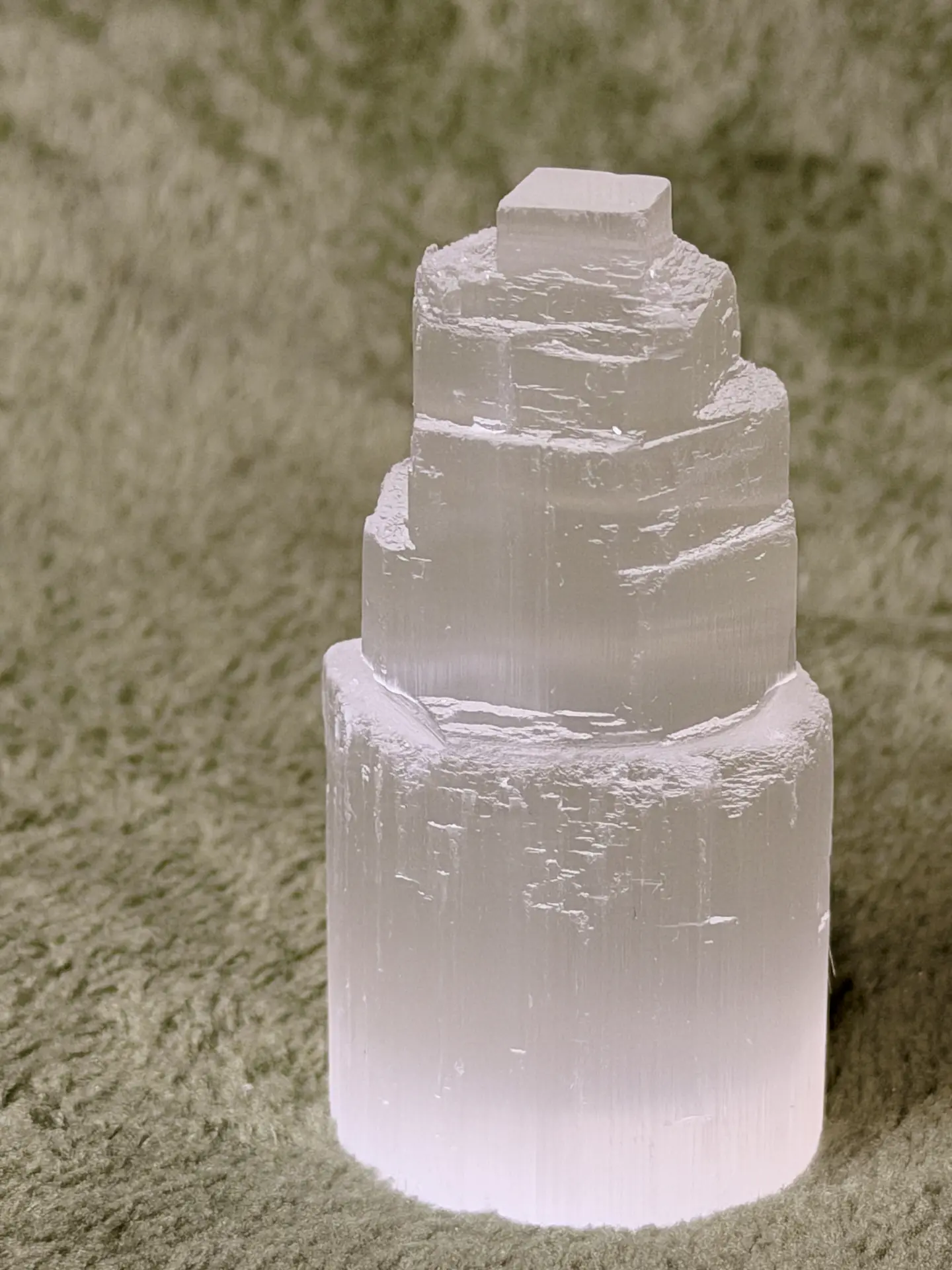 Torre de Selenite 5 cm – Limpeza Energética da Casa 2