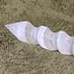 Varinha de Selenite Biterminada 15cm – Limpeza Energética - Thumbnail 2