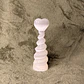 Torre Espiral de Selenite com Coração – Amor e Harmonia - Thumbnail 1