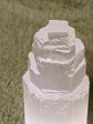 Torre de Selenite 10cm – Limpeza Energética da Casa - Thumbnail 3