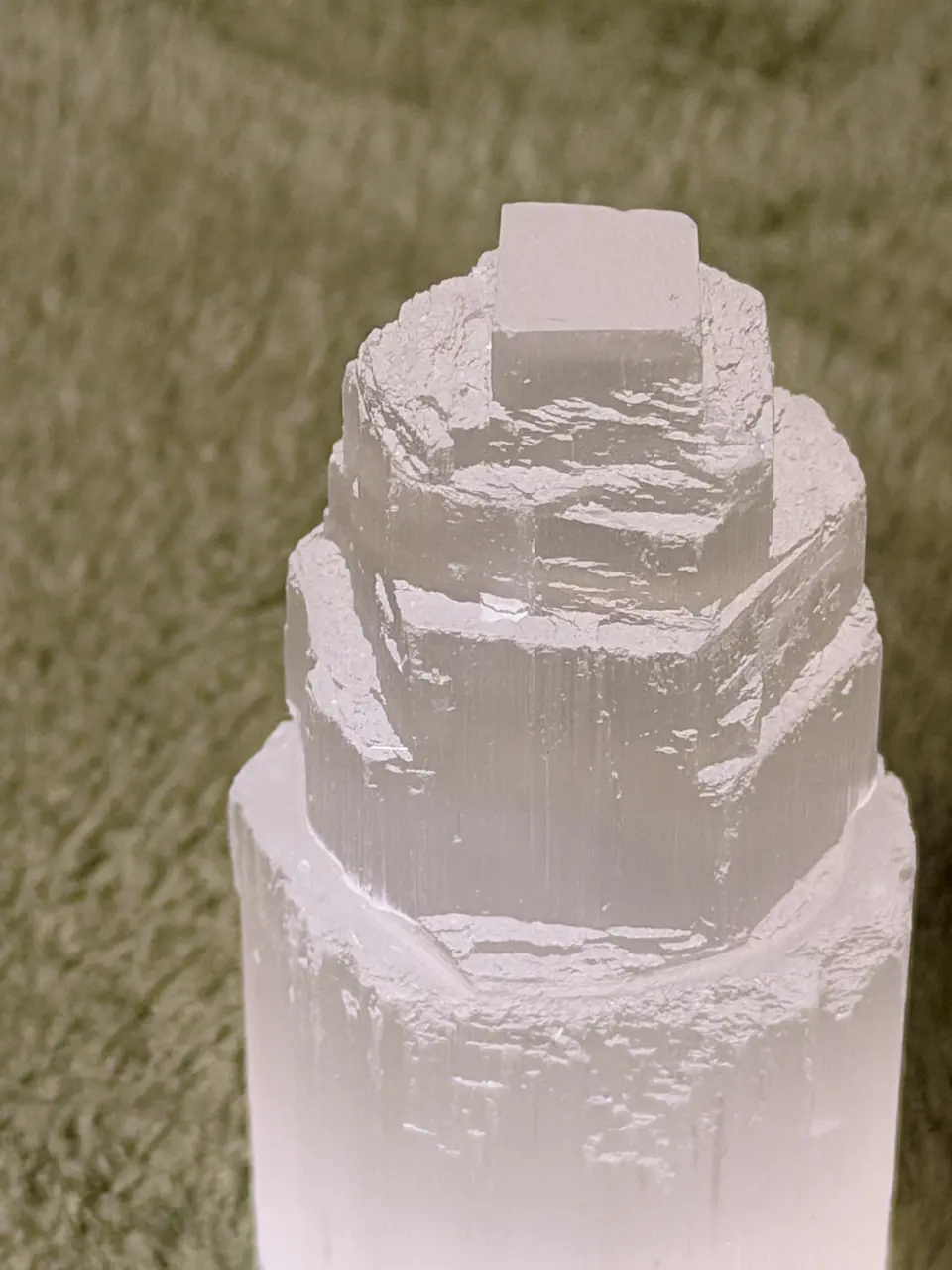Torre de Selenite 10cm – Limpeza Energética da Casa 3