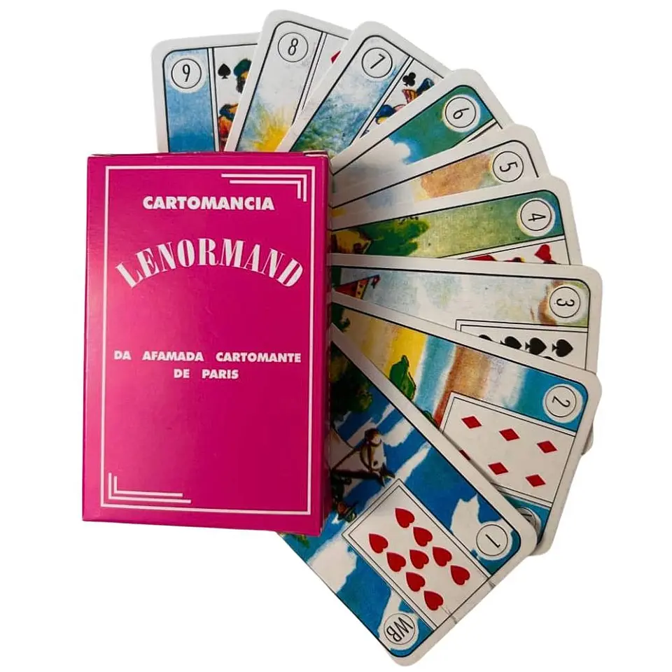 Baralho Cigano Lenormand – Cartomancia Clássica (36 cartas) 1