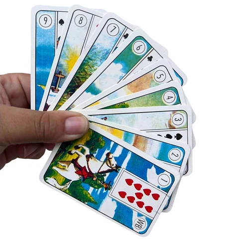 Baralho Cigano Lenormand – Cartomancia Clássica (36 cartas)