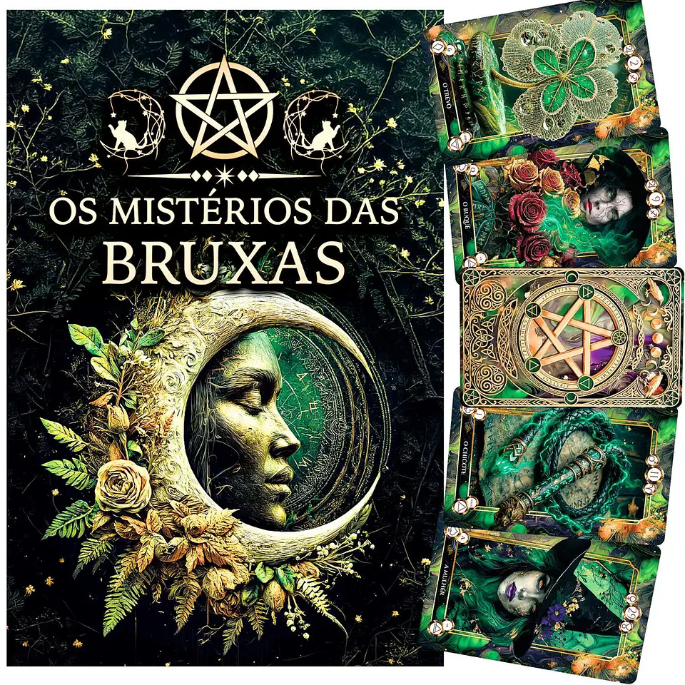 Baralho Cigano Os Mistérios das Bruxas– Intuição e Autoconhecimento 3