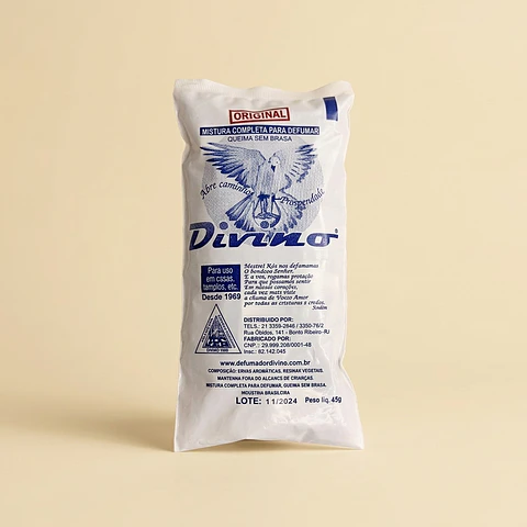 Defumador Divino Sabat sem Brasa 45g – Limpeza Energética