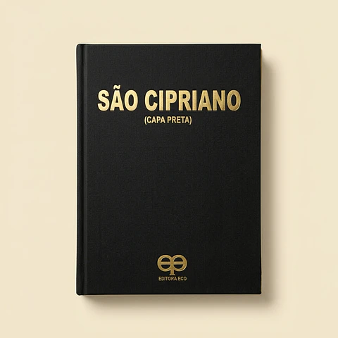 Livro de São Cipriano Capa Preta – Orações e Rituais Tradicionais